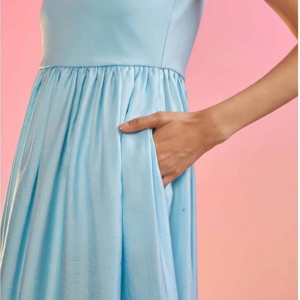 Cynthia Rowley Silk Maxi Dress, M - Picture 8 of 9